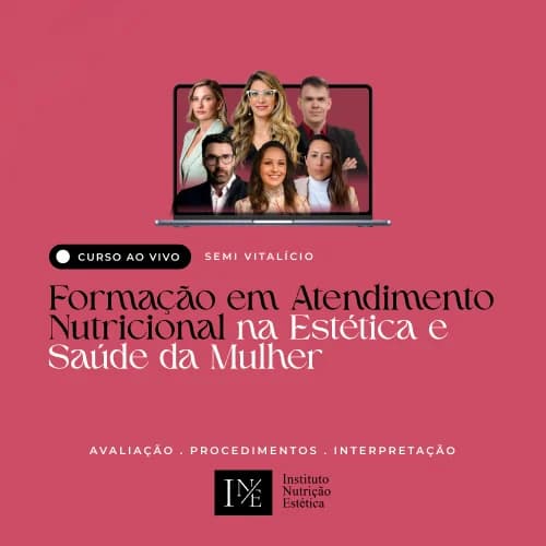 Capa da Formação em Atendimento Nutricional na Estética e Saúde da Mulher