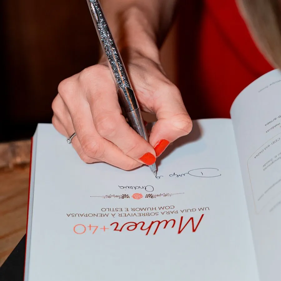 Lançamento do livro Mulher +40, com Luisa Wolpe — foto 3